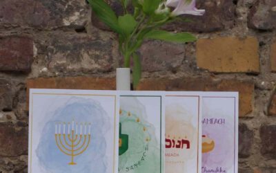 Alma Kaizman – Die Gestalterin der Chanukka Karten